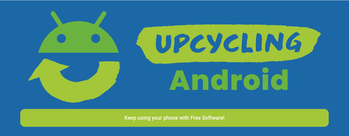 Upcycling Android Initiative der Free Software Foundation Europe (FSFE)
